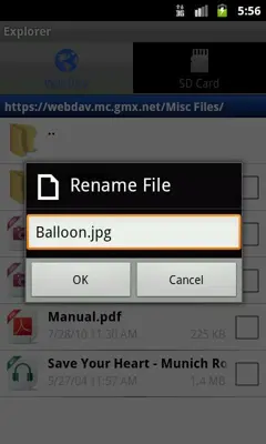 Sync Manager android App screenshot 1